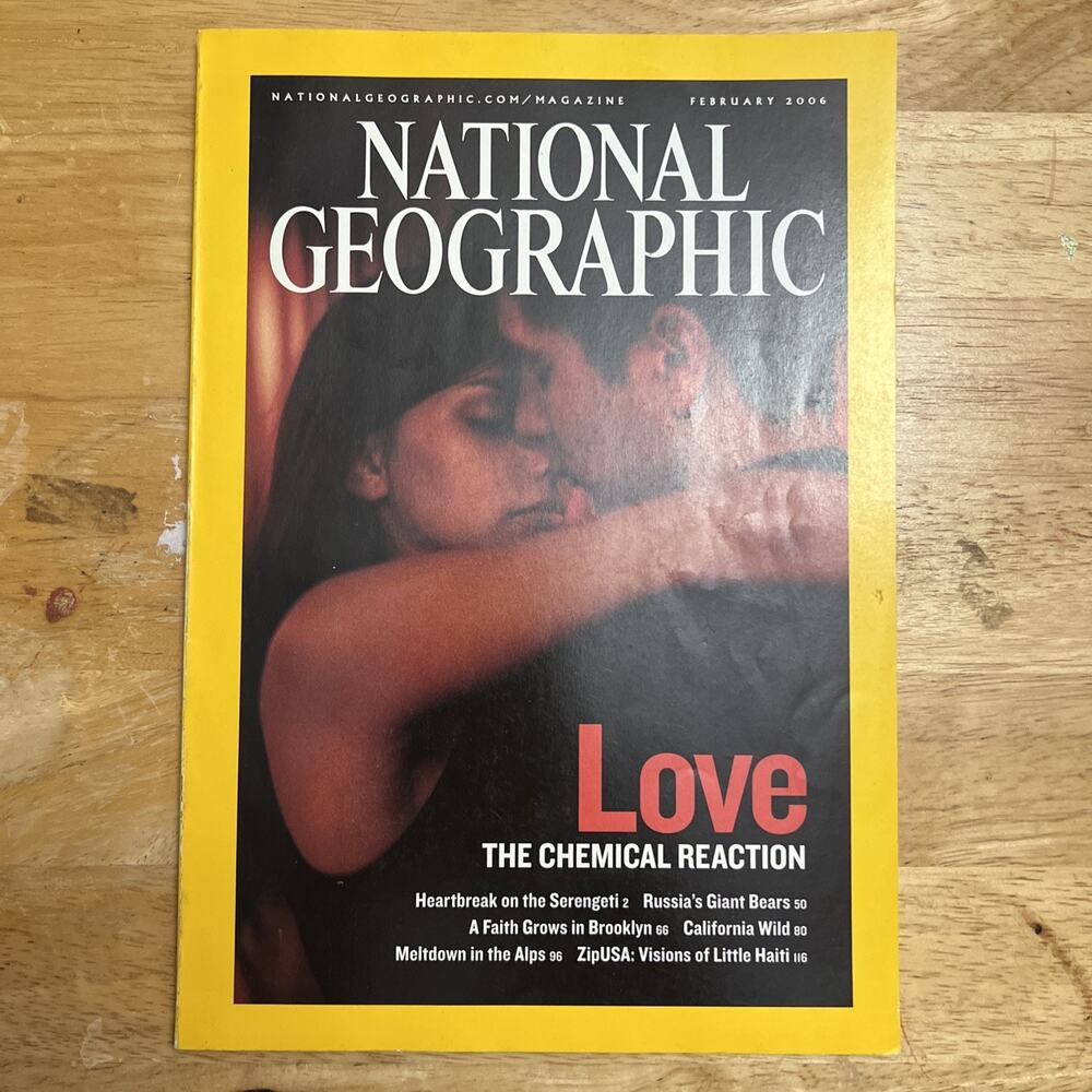 Vintage National Geographic February 2006 Love Serengeti Bears Brooklyn Alps
